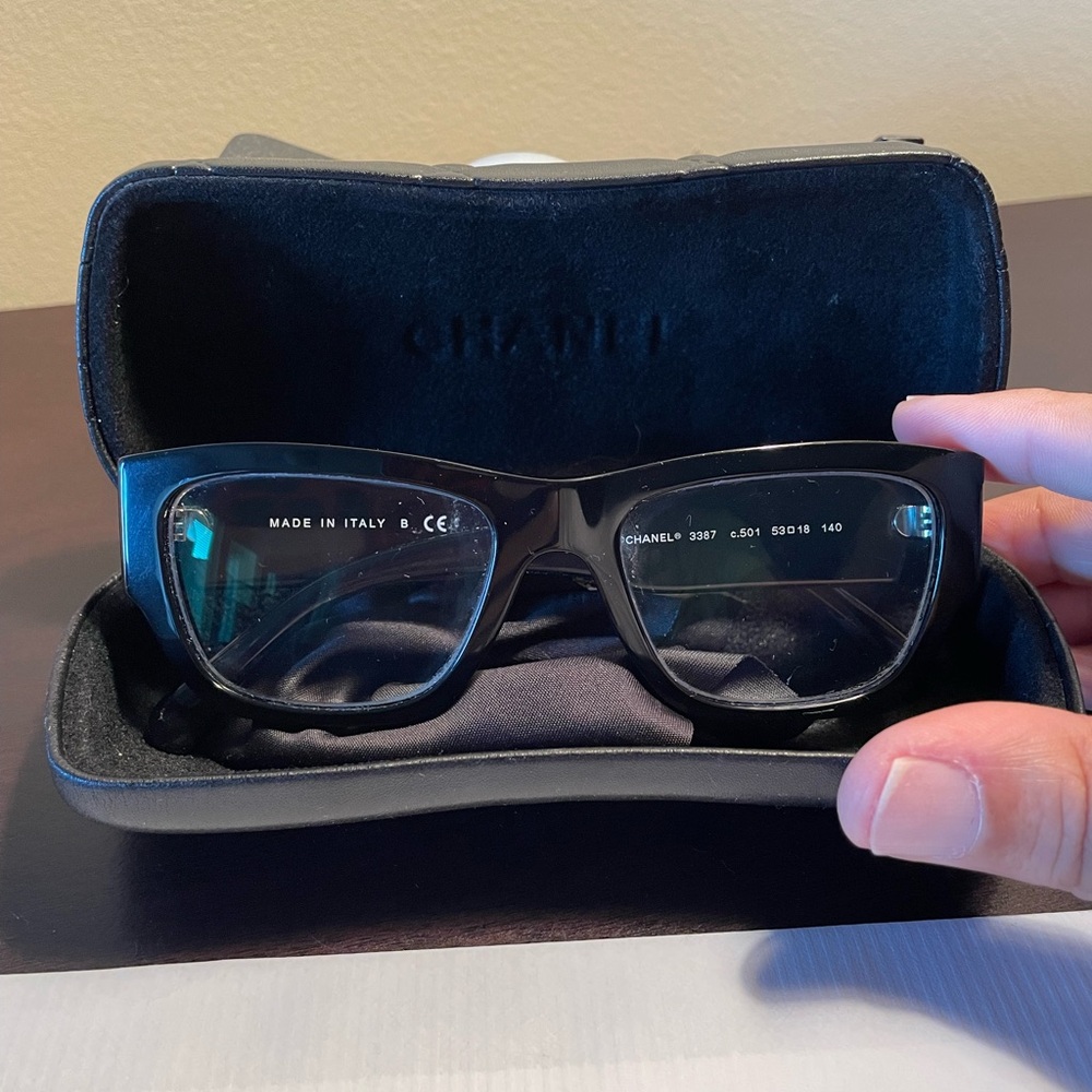 Chanel black eyewear